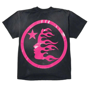 Hell <b>Star</b> Men's T-Shirt Oversized Streetwear High Quality 100% Cotton Blank <b>Design</b> Formal Customizable Tops Wholesale Bulk Order - Product Image 4