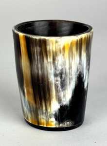 Vaso Ecológico Hecho a Mano de Cuerno de Búfalo, Vaso Rústico Premium de Cuerno Natural para Restaurantes, Hoteles, Bares y Uso Doméstico - Product Image 6