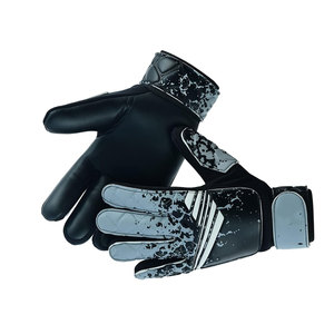 Nouveaux gants de gardien de but de football professionnels Liao, cuir de haute qualité, doigts entièrement protégés, antidérapants, respirants, fermeture à lacets, pour adultes - Product Image 4