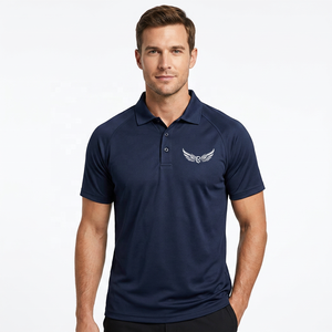 <b>Men's</b> Vintage Solid Jersey Short Sleeve <b>Shirt</b> with Turtleneck Collar Polyester Quick Dry Eco-Friendly & Breathable <b>for</b> Golf - Product Image 6