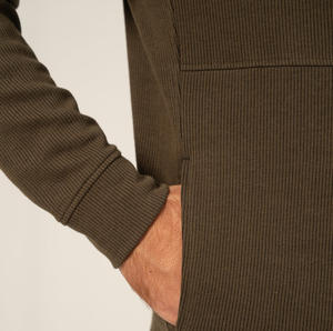 Sudadera con Capucha de Forro Polar para Otoño/Invierno, Venta al por Mayor, Unisex, Lisa, de Color Sólido, Poliéster/Algodón, con Bolsillo Grande, 300g - Product Image 4