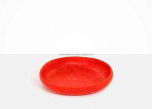 Cuenco de resina hecho a mano, cuenco de resina para servir ensalada, cuenco de comida de resina para uso decorativo en el hogar y restaurantes - Product Image 3