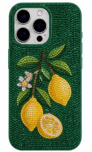 เคสมือถือปักลายลูกปัดแก้วทำมือ ลายดอกเดซี่เลมอน ดีไซน์ดอกไม้หลากสีสัน ฐานผ้าฝ้าย ปรับขนาดได้ - Product Image 2