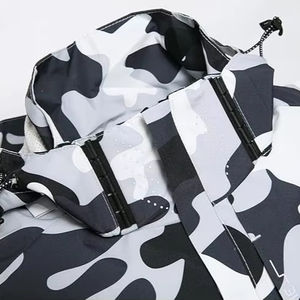 Veste coupe-vent longue pour homme, style vintage, respirante, écologique et légère, avec col montant et capuche, idéale pour l'extérieur en hiver – Vente en gros - Product Image 1