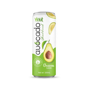 Refresco de jugo de fruta de aguacate enlatado de 320ml de alta calidad para bebidas diarias - Product Image 1
