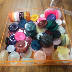 <b>Resin</b> <b>Crafts</b> Flat Backgammon Checkers Men Swirled CHESS Round Table Game Pieces for Party Gathering - Product Image 6