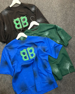 Camisetas de algodón con gráfico Vintage de talla grande para hombre de alta calidad, camiseta lisa con impresión Digital personalizada a granel - Product Image 1