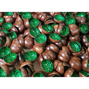 Grand bol en bois sculpté à la main, bol en noix de coco, vente chaude, bon prix - Product Image 4