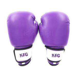 Guantes de Kick Boxing de Cuero de Alta Calidad con Cierre de Gancho y Bucle, Transpirables, que Absorben la Humedad, con Acolchado Cómodo para Entrenamiento y Sparring - Product Image 3