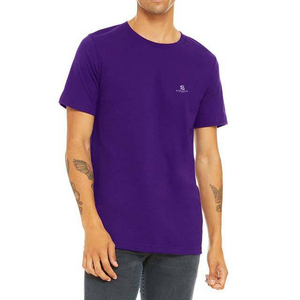 Camiseta Blanca para Hombre, de Algodón, Color Sólido, Corte Holgado, Manga Corta, Informal, para Uso Diario en Verano 2026 - Product Image 1