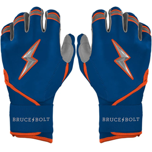 Guantes de bateo de béisbol de alta calidad inspirados en Bruce Bolt, diseño de cuero suave para un control máximo del bate. - Product Image 1