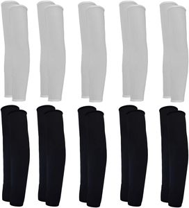 Wholesale Custom Logo Outdoor Sports Arm Brace Cycling Basketball UV <b>Protector</b> Running Elastic Compression Arm Sleeves - Product Image 2