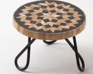 Stylish Wooden and Iron <b>Cake</b> <b>Stand</b> for Displaying <b>Cakes</b> Pastries Cupcakes and Sweet Desserts - Product Image 2