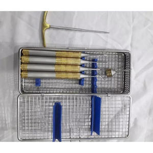 Kit d'extraction dentaire flexible Periotome 6 pièces, élévateurs luxateurs manuels à vis en acier inoxydable allemand par Grip Surgical - Product Image 1
