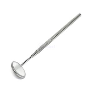 Professional Stainless Steel Double Pack <b>Rectangular</b> Dental Examination <b>Mirrors</b> Reusable Oral Inspection Instruments - Product Image 2