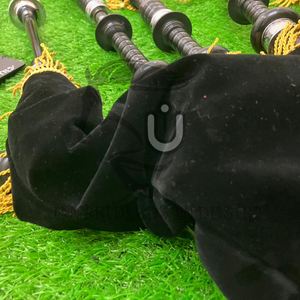 Nuevo y Mejorado: Gaita de Madera Negra de Primera Calidad con Logotipo Personalizado Impreso, Diseño Personalizado, Todos los Colores Disponibles, Personalizable - Product Image 3