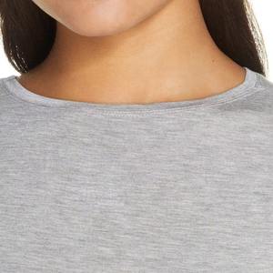 T-shirt slim fit très extensible pour femme, haut décontracté respirant pour la gym et l'entraînement, t-shirt ample à motif inspiré du streetwear pour femme - Product Image 6