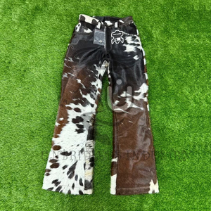 Cuir de vachette véritable premium pour homme 2026 – Tendance et élégant avec poils apparents - Product Image 1