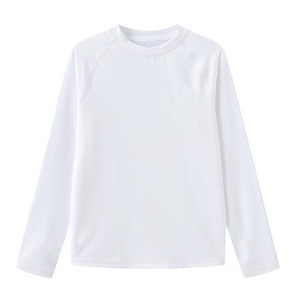 เสื้อเด็กขายดี แขนยาว ป้องกันแสงแดด เสื้อกีฬา แห้งเร็ว เสื้อยืดวัยรุ่น - Product Image 1