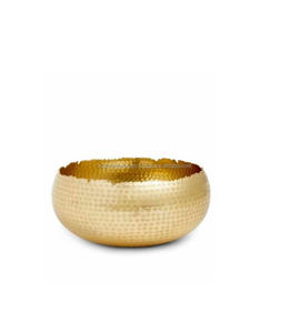 Maravilloso Tazón de Servir de Latón Estilo Heritage, Excelente para Exhibir Comidas, con Brillo Pulido y un Toque Artístico - Product Image 6