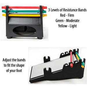 Foot Fix Foot Trainer – Ejercitador eficaz para rehabilitación de tobillos y pies, para fortalecer, mejorar la movilidad y el equilibrio - Product Image 2