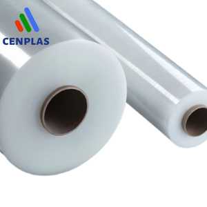 Película Estirable de PE Transparente Suave para Envolver, con Dispensador de Plástico Liso, Venta al por Mayor Directa de Fábrica, para Paletización - Product Image 2