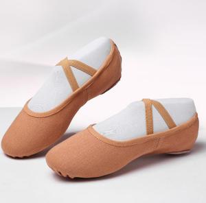 New Arrivals Full Stretch <b>Satin</b> Soft Dance Ballet Shoes <b>Slippers</b> Flats Pumps Cotton Lining Rubber Outsole for Women - Product Image 1