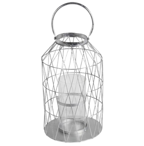 <b>Silver</b> Candle Lantern Custom Made Unique Stylish Wooden Base Lantern Hot Selling Wired Candle Light Holder <b>Lamp</b> Jar - Product Image 1
