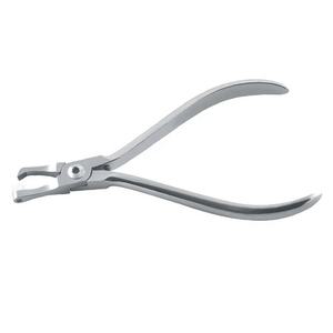 Pince à ligature orthodontique manuelle, porte-aiguille ergonomique de précision, outil dentaire pour la manipulation des fils de bretelles, en acier inoxydable, par Grip Surgical - Product Image 1