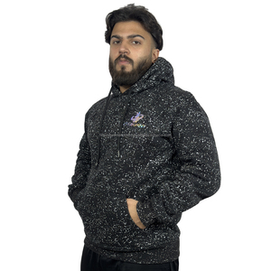 Sudadera con capucha unisex, ropa de calle con estilo, sólido, transpirable, ecológico, tejido de lana, bolsillo frontal, logotipo personalizable, Invierno - Product Image 4