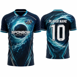 Camiseta de Fútbol para Adultos de Primera Calidad, Sensación de Seda, Poliéster Transpirable, Elástica en Cuatro Direcciones, Suave, para Competencia Deportiva - Product Image 1