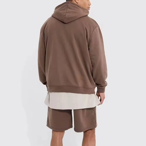 Conjunto de Shorts y Sudadera con Capucha para Hombre, Conjunto de Shorts y Sudadera con Capucha Personalizado con Logotipo, Conjunto Unisex de Sudadera con Capucha y Shorts en Venta - Product Image 4
