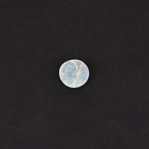 Pierre précieuse aigue-marine de forme ronde 2,70 carats 9 mm - Product Image 5