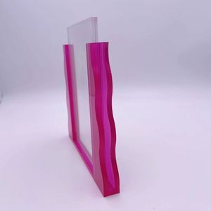 Acrylic u-hình dạng ưa thích lượn sóng đứng khung hình cho phòng khách trang trí - Product Image 3