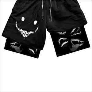 Wholesale <b>Men's</b> Performance Breathable Quick-Dry <b>Compression</b> <b>Shorts</b> 100% Polyester Drawstring Closure Stretch Training <b>Shorts</b> - Product Image 4