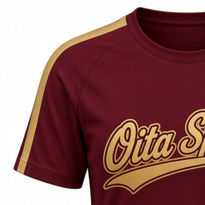 Maillot de sport athlétique à manches courtes couleur bordeaux et or pour équipe, haut d'uniforme d'entraînement de performance, tenue de compétition - Product Image 6