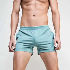 Calzoncillos Boxer Holgados para Hombre, Ropa Interior Transpirable de Algodón, Cintura Elástica Suave, Pantalones Cortos Casuales para Uso Diario en Casa - Product Image 5