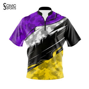Camiseta Polo y Camiseta Deportiva Sublimada Personalizada, Unisex, Transpirable, de Secado Rápido, Spandex/Algodón, Venta al Por Mayor - Product Image 3