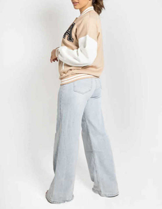 Vestes d'hiver coupe-vent et respirantes pour femmes, style universitaire, à boutons, type blouson de baseball, prix de gros - Product Image 2