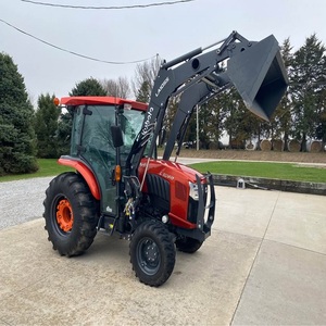 Tracteur à roues Kubota L6060 4x4, 70 CV, moteur avancé, pompe, boîte de vitesses, roulement, conçu pour l'agriculture intensive, machine de qualité supérieure - Product Image 5