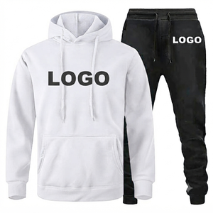Fabrication de vêtements, vêtements de sport personnalisés, survêtements pour hommes, polyester/coton, polaire thermique, design 2 en 1, imperméable, hiver - Product Image 3