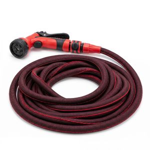 สายยางรดน้ำแบบยืดหยุ่นได้ 15 เมตร ทนแรงดันน้ำ 300 PSI สำหรับรดน้ำสวน - Product Image 1