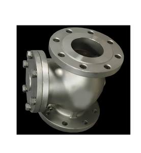 วาล์วกันกลับเหล็กกล้าคาร์บอนแรงดันสูงแบบสวิง คลาส 150 ชนิดเชื่อมต่อหน้าแปลน ขนาดพอร์ต 2 นิ้ว ODM สำหรับอุตสาหกรรมเคมี - Product Image 4