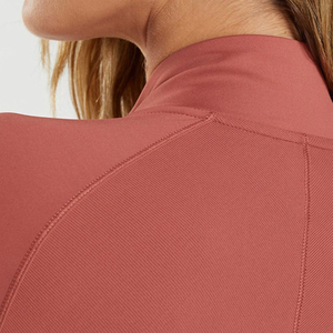 Long Sleeve Sports Jacket <b>Women</b> <b>Zip</b> Fitness Yoga Shirt Winter Warm Gym <b>Top</b> Activewear Running Coats Workout Clothes - Product Image 5