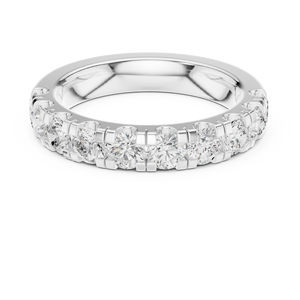 Anillos de Boda Aries Jewel de Oro Sólido de 14K, Clásicos y Sencillos, con Diamantes Cultivados en Laboratorio HPHT, Color VVS VS EF, para Uso Diario - Product Image 5