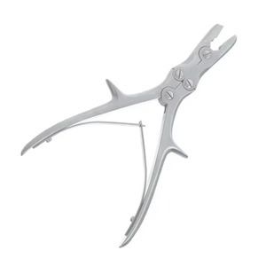 Pinzas Rongeur Profesionales de Acero Inoxidable, Pinzas Rongeur Duraderas de Acero Inoxidable, Instrumento para Resección Ósea Controlada - Product Image 1