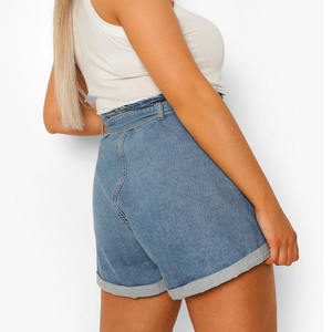 Shorts de Mezclilla para Mujer, Venta al Por Mayor Directa de Fábrica, Cantidad OEM, Precio Económico, Pedido al Por Mayor, Marca Privada 2026, Shorts Casuales para Hombre, Precio de Fábrica - Product Image 2