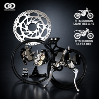 Kit d'adaptation de support d'étrier de frein CNC 6061 pour disque de frein Surron Ultra Bee Light Bee E Ride Pro SS