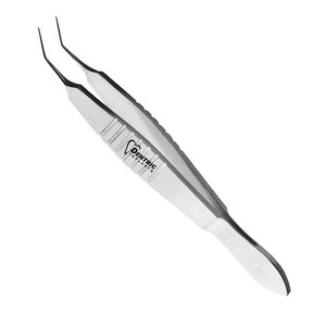 Pinzas de sujeción de lentes de acero Faulkner con mandíbulas lisas, juego de instrumentos oftálmicos, tamaño personalizado DI-OSIS0126, implantes dentricos con certificación CE - Product Image 1