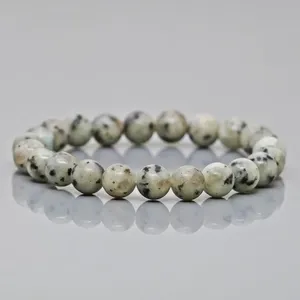 Natural Kiwi Jasper 8mm Smooth Round AA Grade Gemstone Beads <b>Stretch</b> <b>Bracelet</b> Healing Jewelry Wholesale - Product Image 5